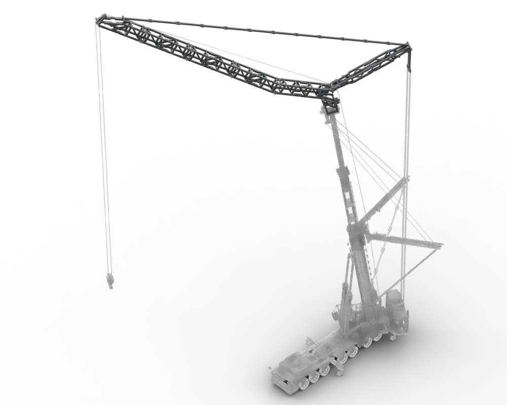 Lego Luffing Jib for Grove GMK7550