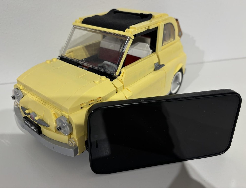 Lego 10271 Fiat 500 RC Conversion