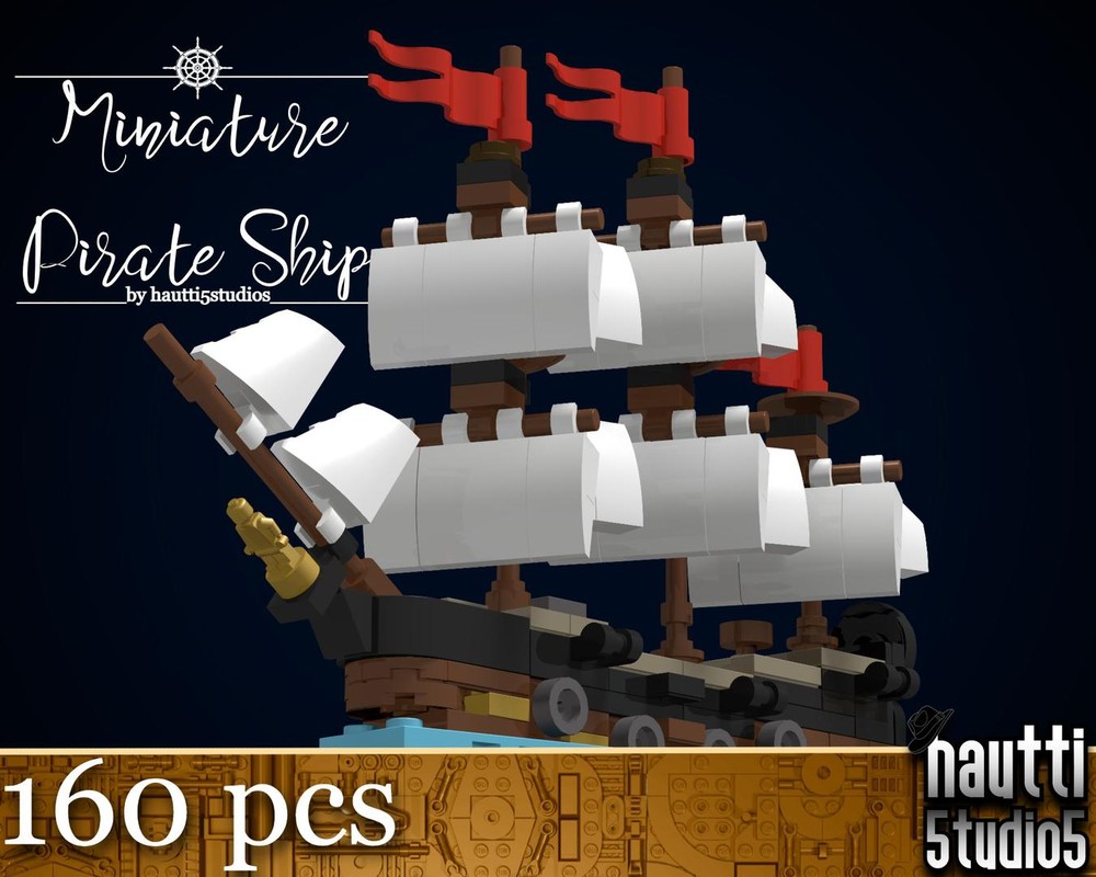 Lego Miniature Pirate Ship