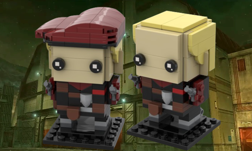 Lego Major Ocelot Brickheadz - "Young Gun"
