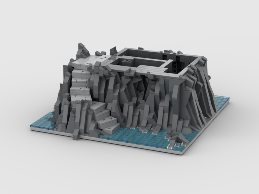 Lego Raised Baseplate For Castle Sets