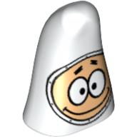Lego Minifig Head Special, Starfish with Spacesuit Print (Patrick)