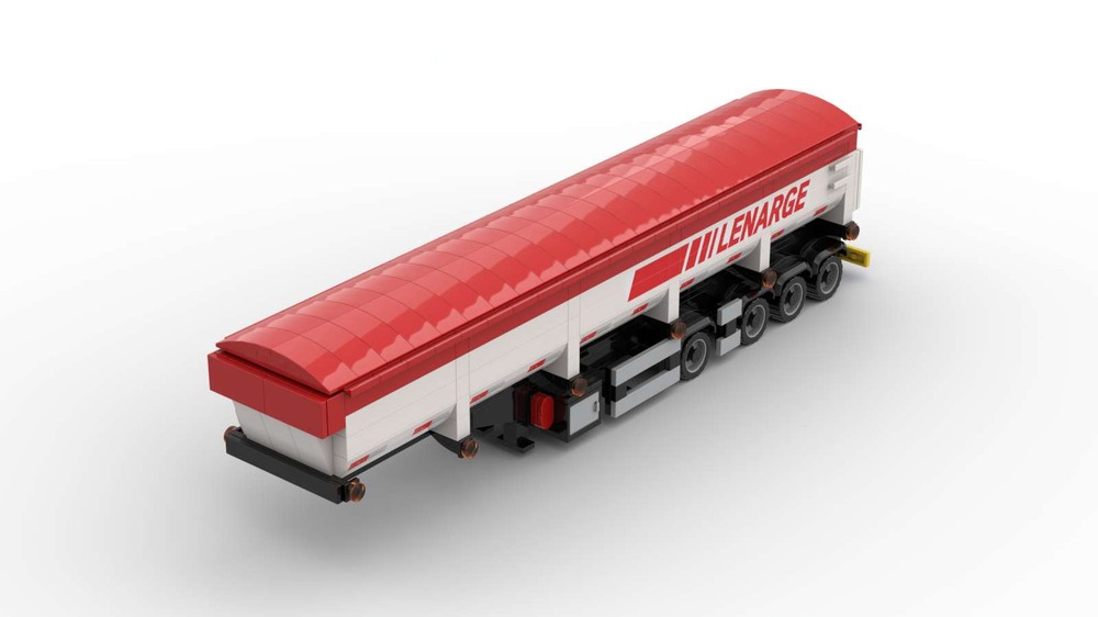 Lego 4 Axles Dumper Trailer