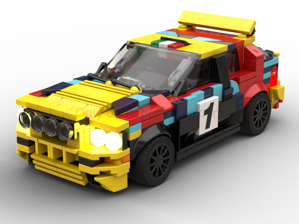 Lego Lancia Delta - LOPES & LOPES Hi-Fi (HF INTEGRALE series)