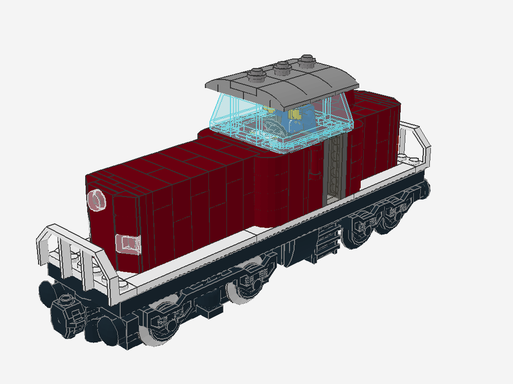Lego Diesel Locomotive