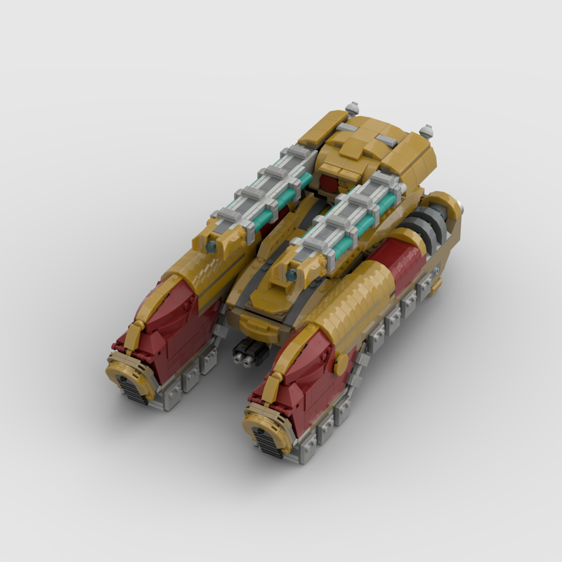 Lego 40k Custodes Caladius Grav tank (+ Custodian Guard)