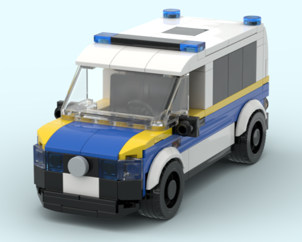 Lego Polizei Vito Bundespolizei Police Car