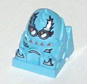 Lego Racer Driver Head, Brick Special 2 x 2 Round [Plain]