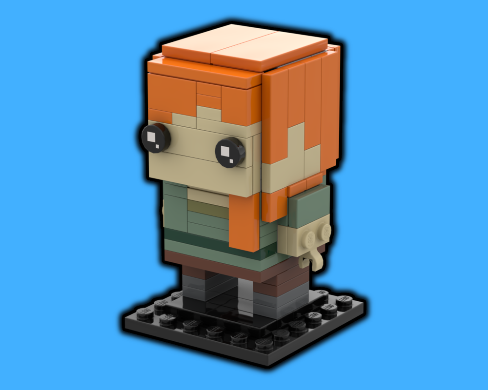 Lego Block Girl Brickheadz