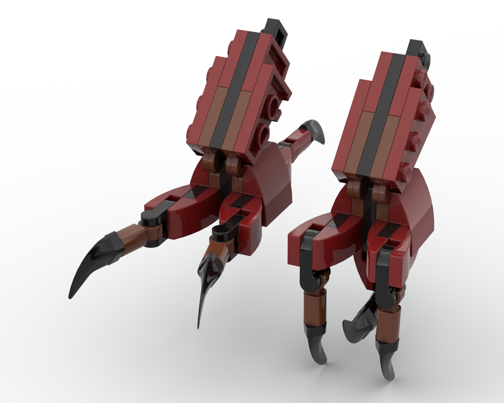 Lego Updgarded Feet for Toruk #75574