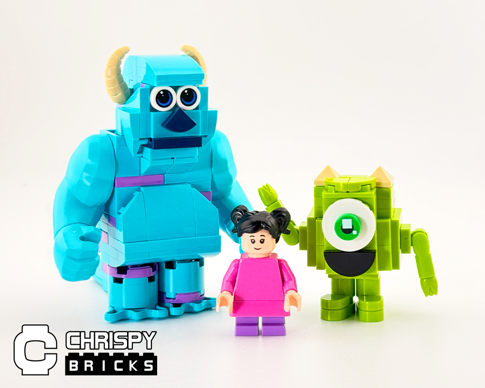 Lego Custom Monsters Inc. Characters