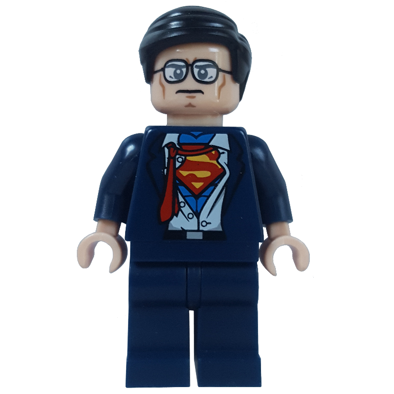 Lego Clark Kent Transforming into Superman
