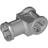 Lego Technic Axle Connector with Axle Hole [Reinforced] / Light Bluish Gray