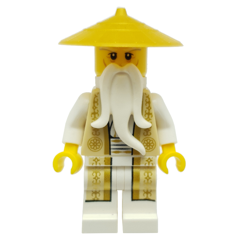 Lego Master Wu with Ornate Gold Robe