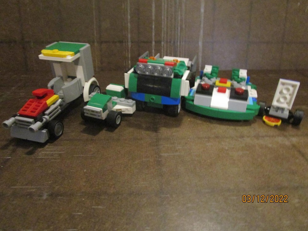 Lego Assorted Vehicles from 31113