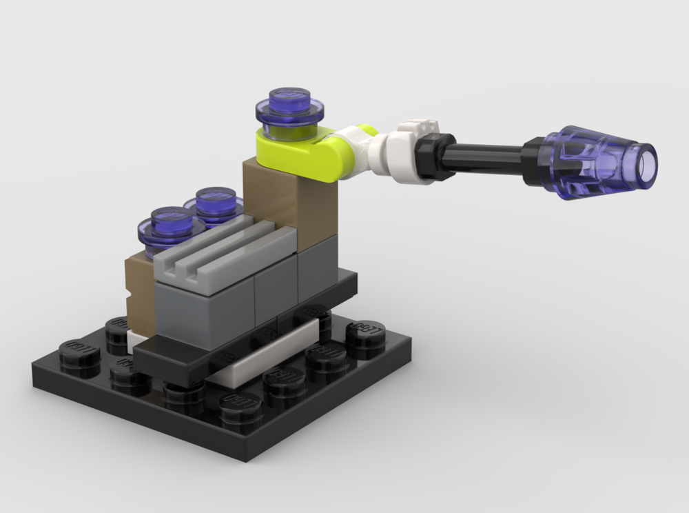 Lego Ion enemy gun