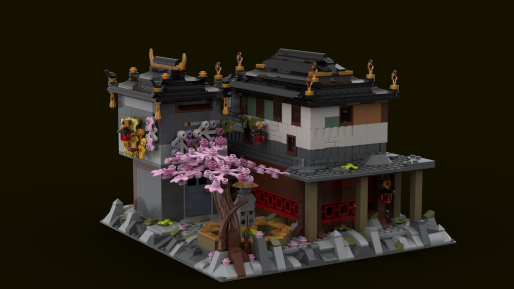 Lego Ninjago Old Town alt build-iteration 1