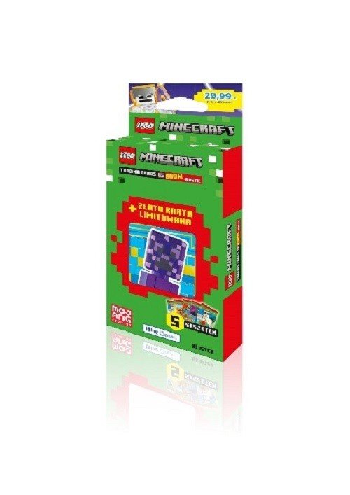 Lego Minecraft Trading Cards Series 2: Boom-Bastic - Eco-Blister (Polish Version)