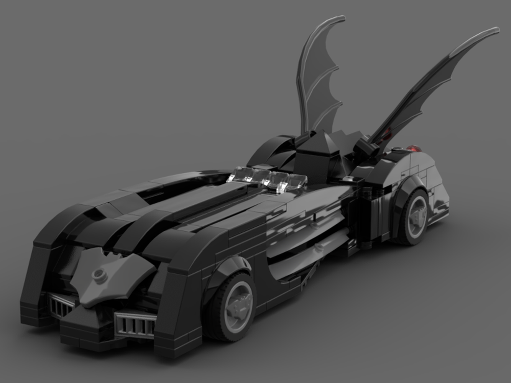 Lego Batman & Robin Batmobile