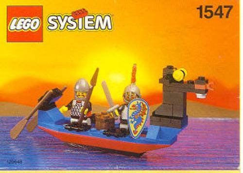 Lego Black Knights Boat