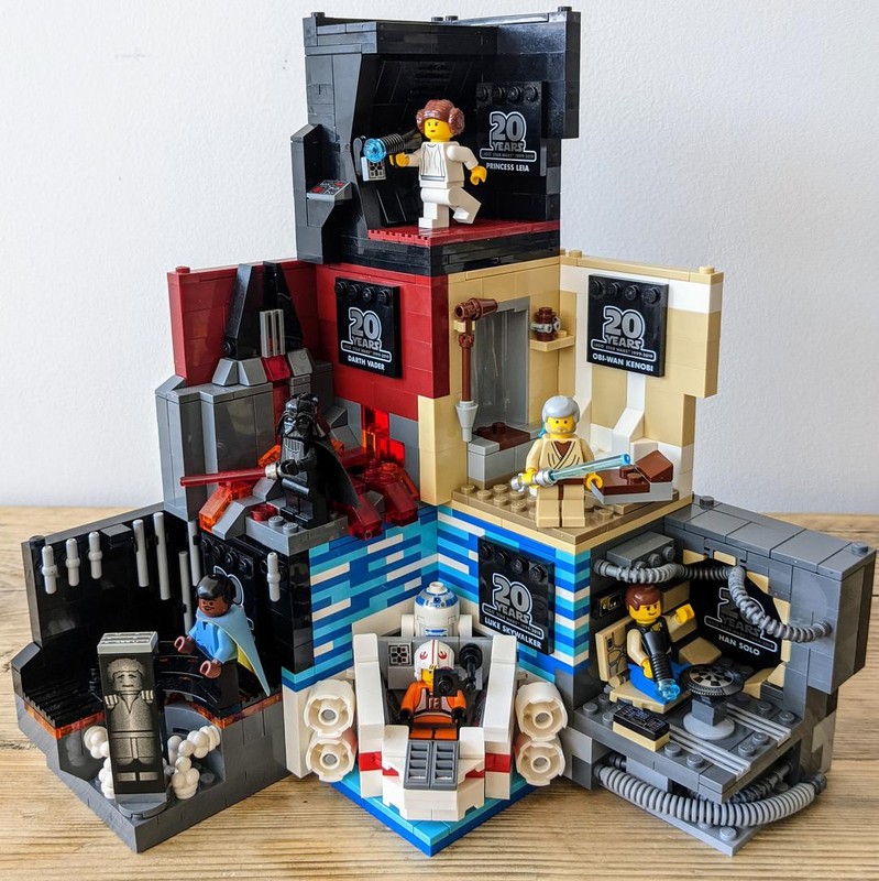 Lego 20th Anniversary all Habitats