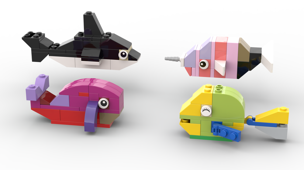 Lego 11011 Fish