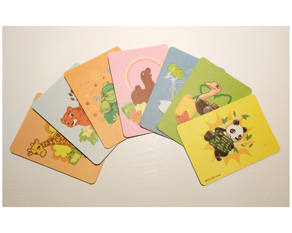 Lego Duplo Memory Card Game 3 - Animal Memory