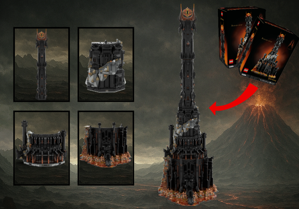 Lego The Barad-Dur Expansion