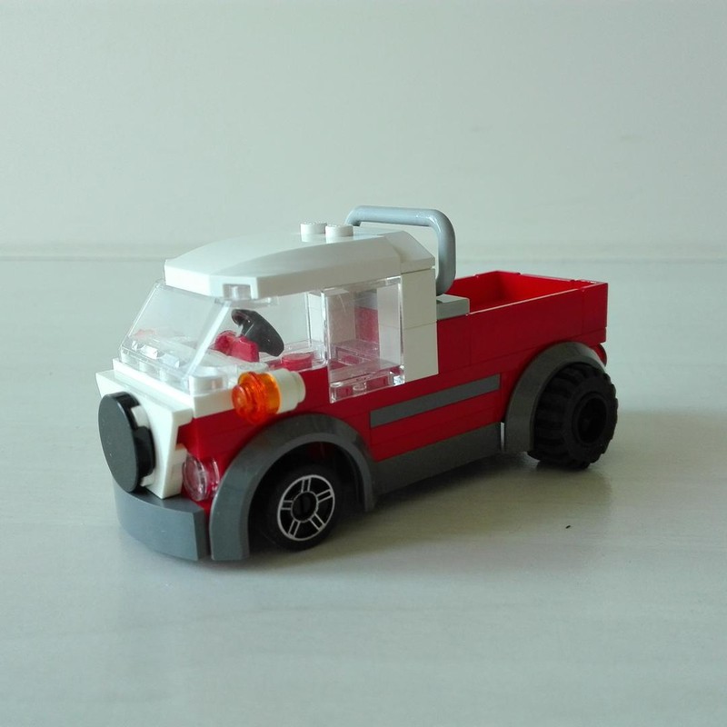 Lego VW T1 with loading area