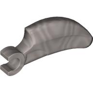 Lego Creature Body Part, Barb Large (Claw, Talon) with Clip / Flat Silver