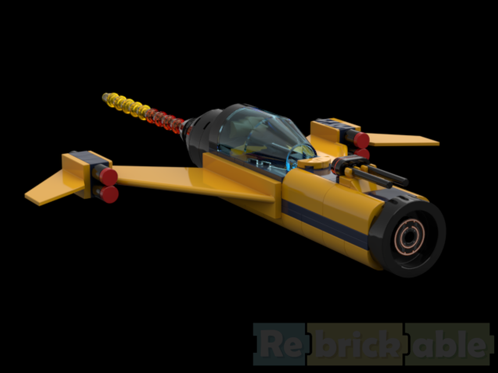 Lego F-3 Meteor-class Planetary Defense Fighter