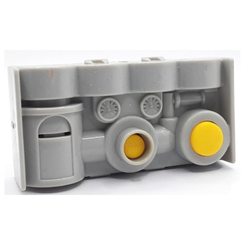 Lego Duplo Sound Effects Brick 2 x 4 with Water and Pump Sounds / Light Bluish Gray
