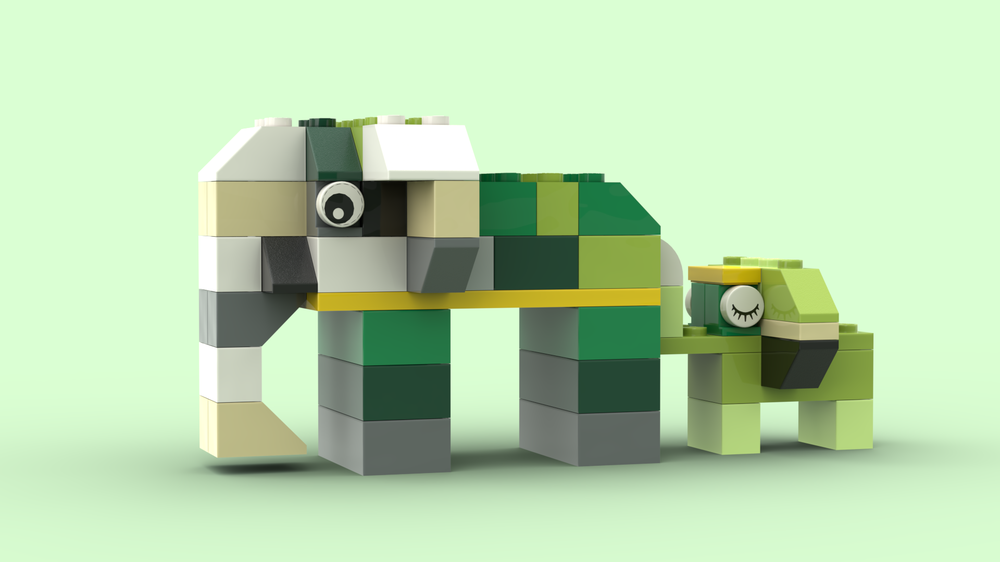 Lego 10696 Elephants