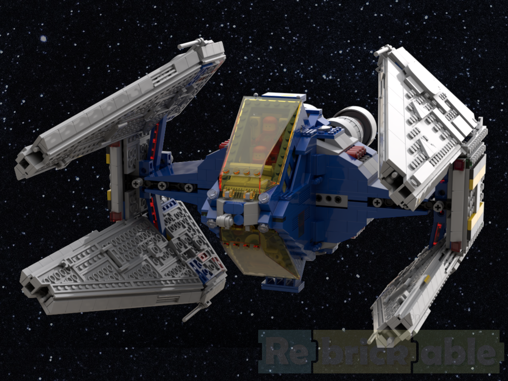 Lego Galaxy Surveyor from 2x 10497 Galaxy Explorer