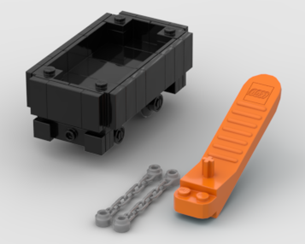 Lego Metal Truck (Black)