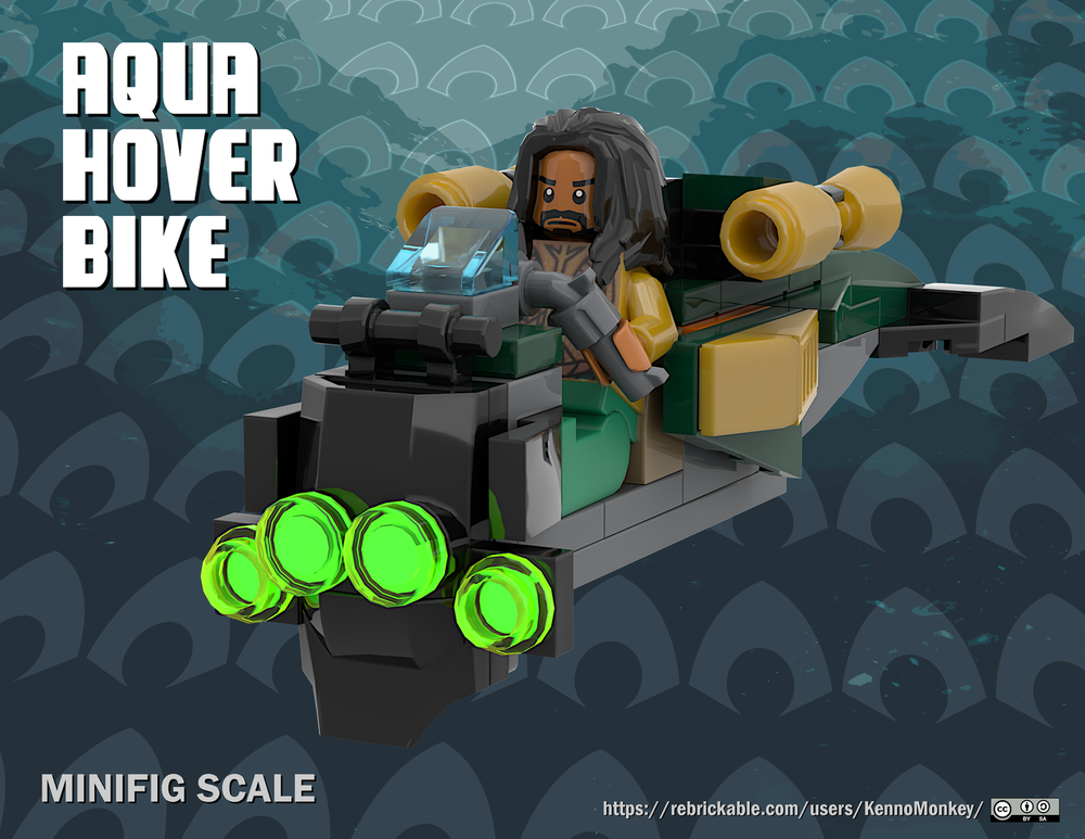 Lego Aqua Hover Bike