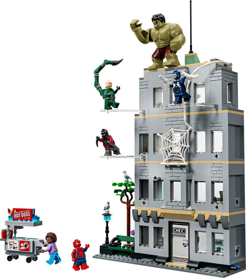 Lego Spider-Man vs. Hulk Epic Clash