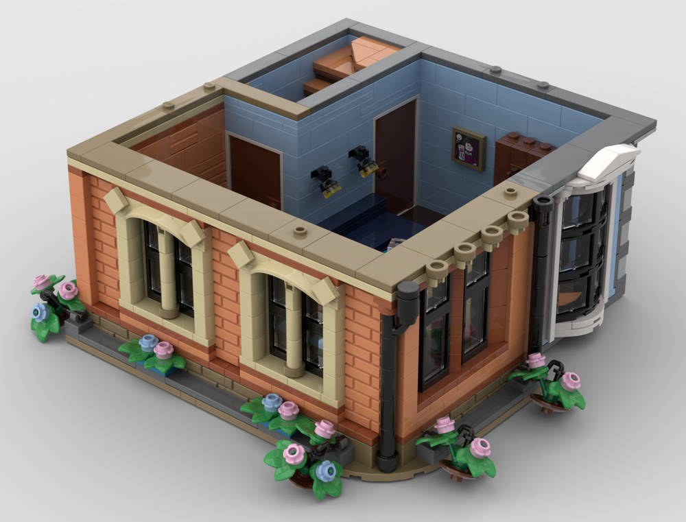 Lego Tudor Corner floor