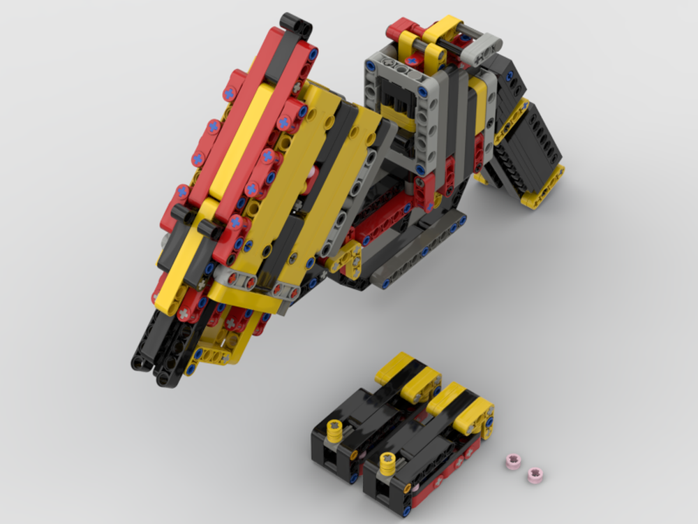 Lego Working Over/Under shotgun