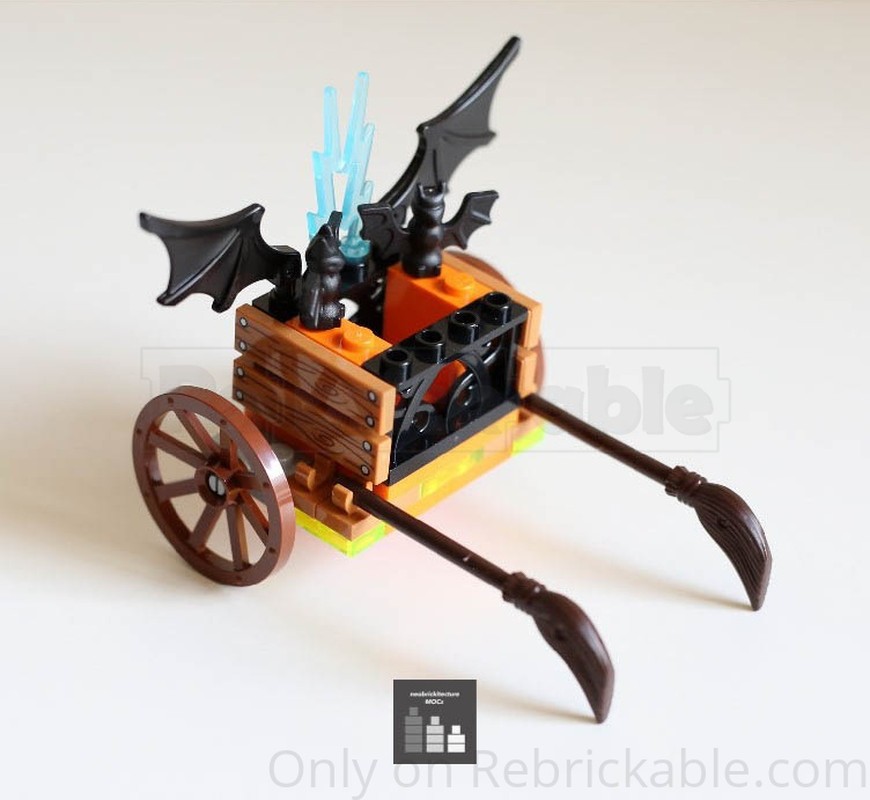 Lego Spooky Bat Wagon