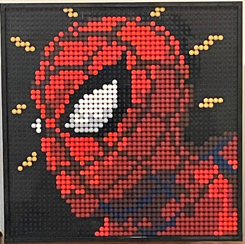 Lego Spider-Man Lego Art