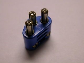 Lego Electric Connector, 3 Way Male Rounded