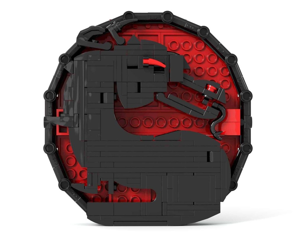 Lego Mortal Kombat Dragon Logo
