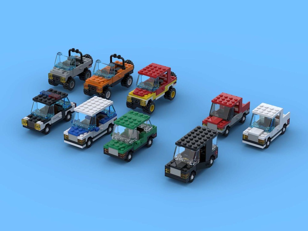 Lego 4 Stud Cars