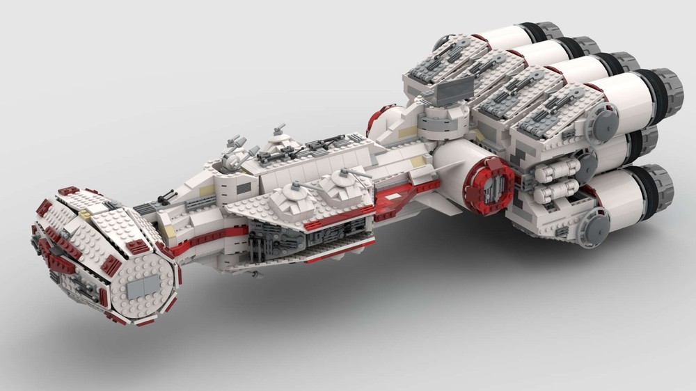 Lego Alternate Version of 10019 Rebell Blockade Runner