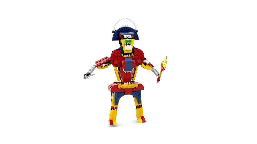 Lego Creator 31102 Alternative Build - Angry Samurai
