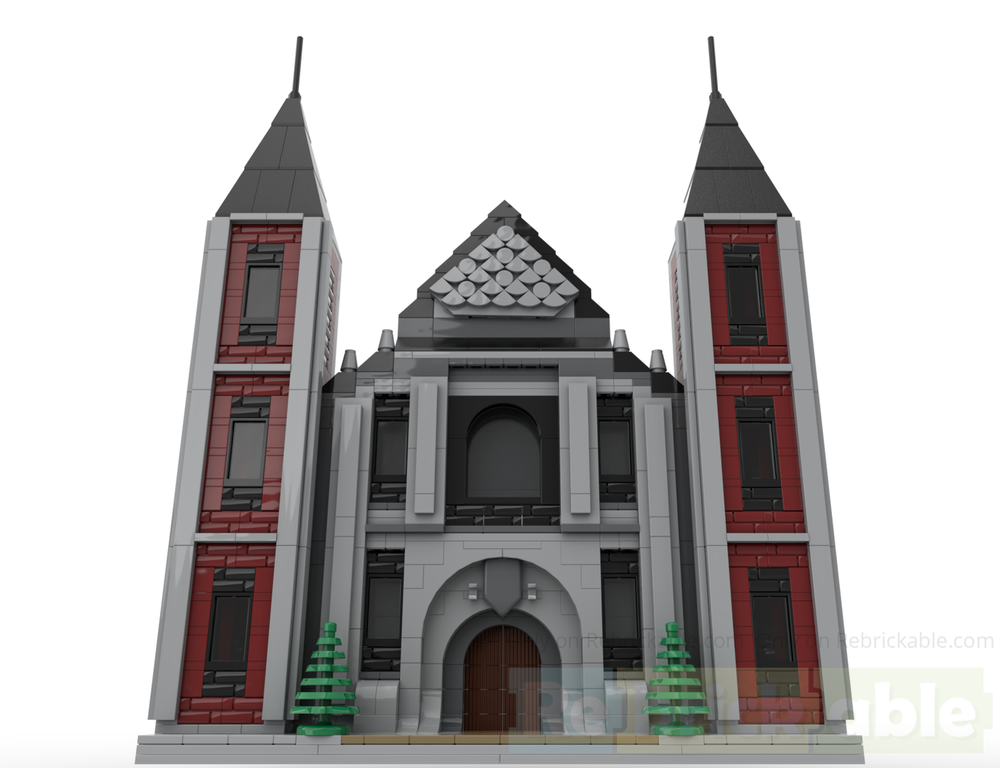 Lego Public Hall Facade