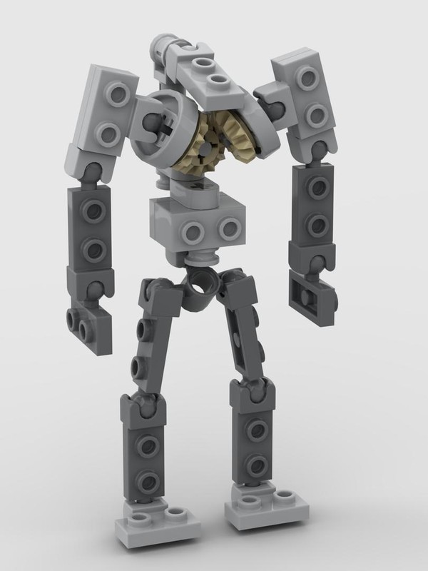Lego Small geared mech frame