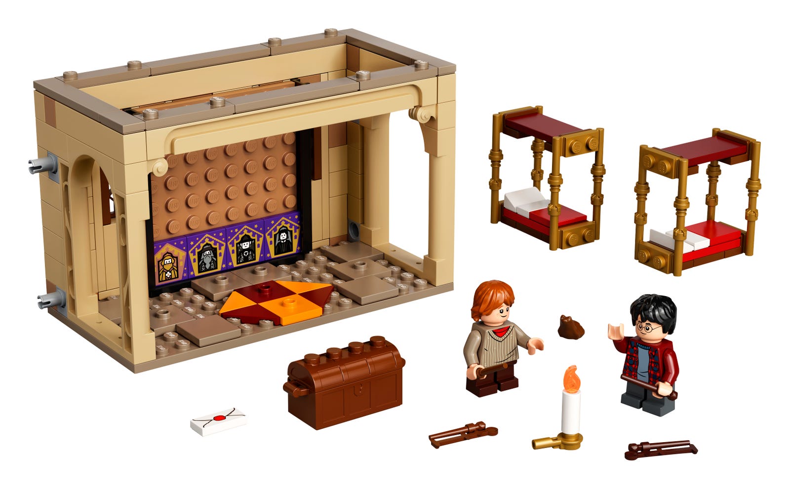 Lego Hogwarts Gryffindor Dorms