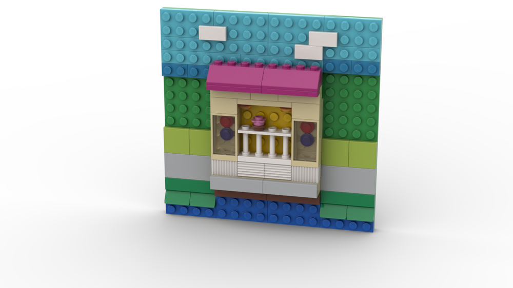 Lego 10698 3D Mosaic house